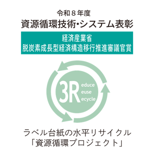 令和８年度 資源循環技術・システム表彰「経済産業省脱炭素成長型経済構造移行推進審議官賞」受賞のお知らせ